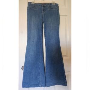 Forever 21 Blue Flare Jeans Premium Denim  Size 28